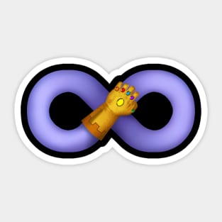 Infinity sign Sticker